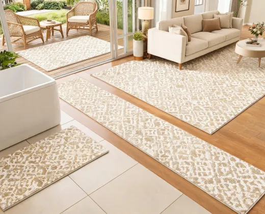 Family washable rug bundle